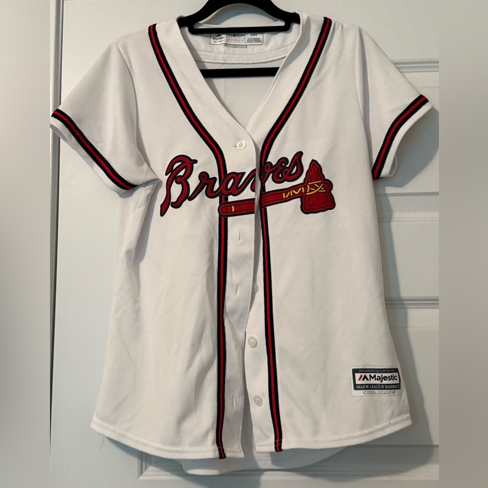 Braves Majestic Women’s Baseball Jersey